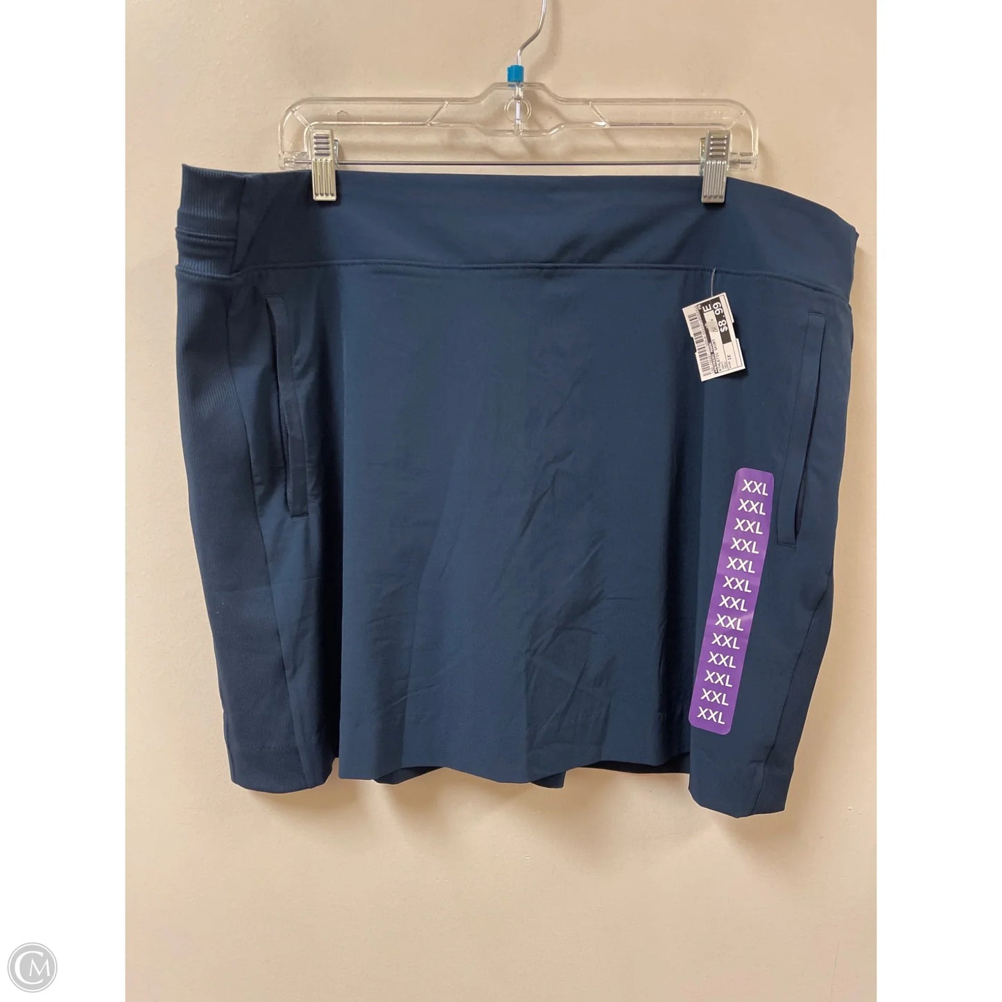 Athletic Skort By Members Mark In Navy, Size: 1x