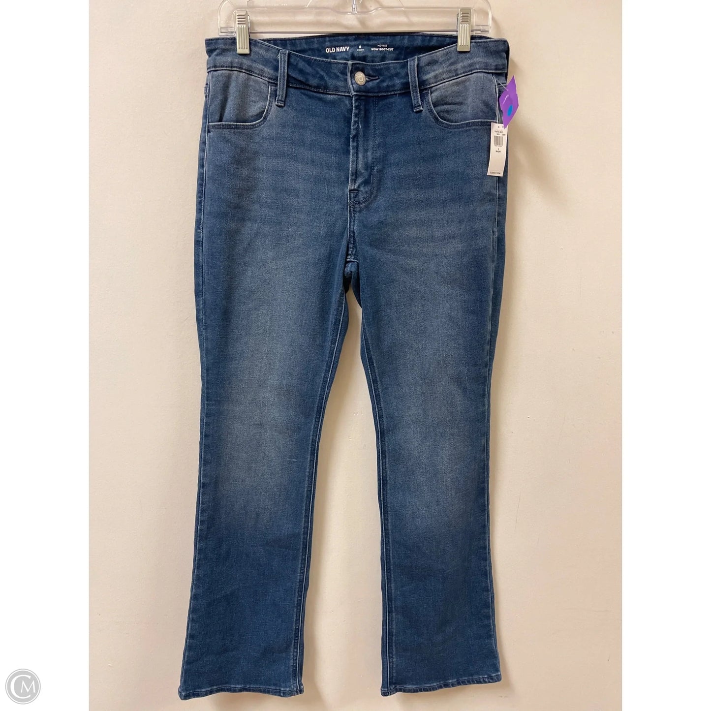 Jeans Boot Cut By Old Navy In Blue Denim, Size: 8