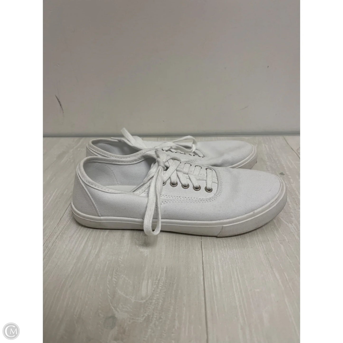 Shoes Sneakers By Time And Tru In White, Size: 7.5