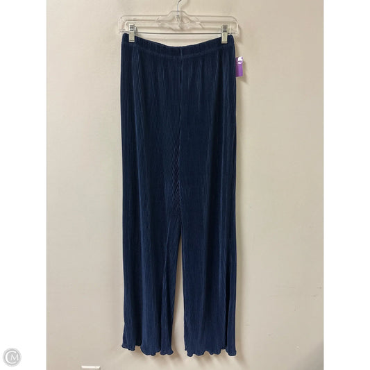 Pants Wide Leg By Clothes Mentor In Navy, Size: 12