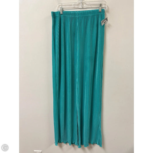 Pants Wide Leg By Clothes Mentor In Teal, Size: 16