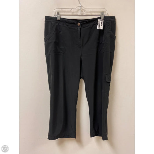 Pants Cropped By Chicos In Black, Size: 14