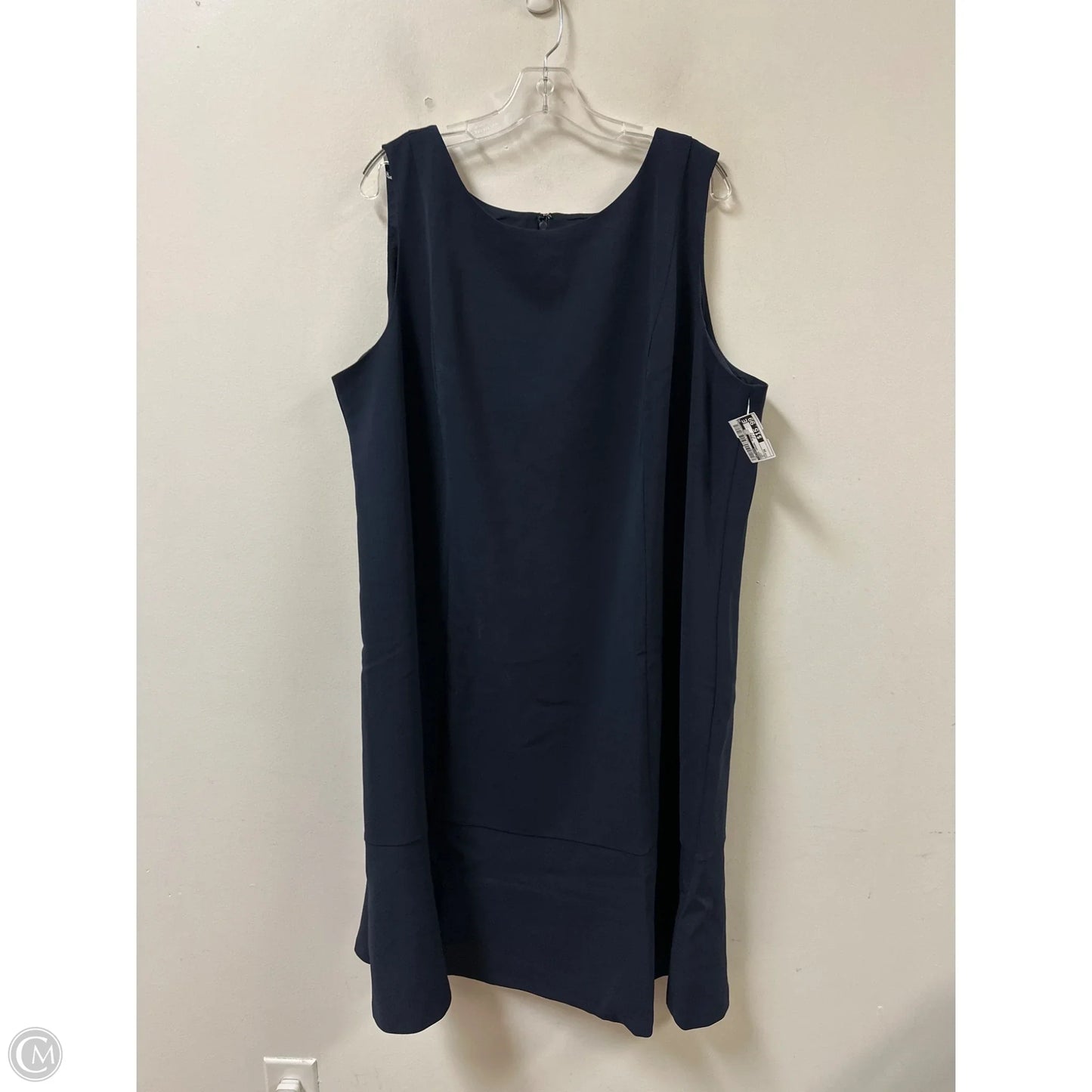 Dress Casual Midi By Talbots In Navy, Size: 3x