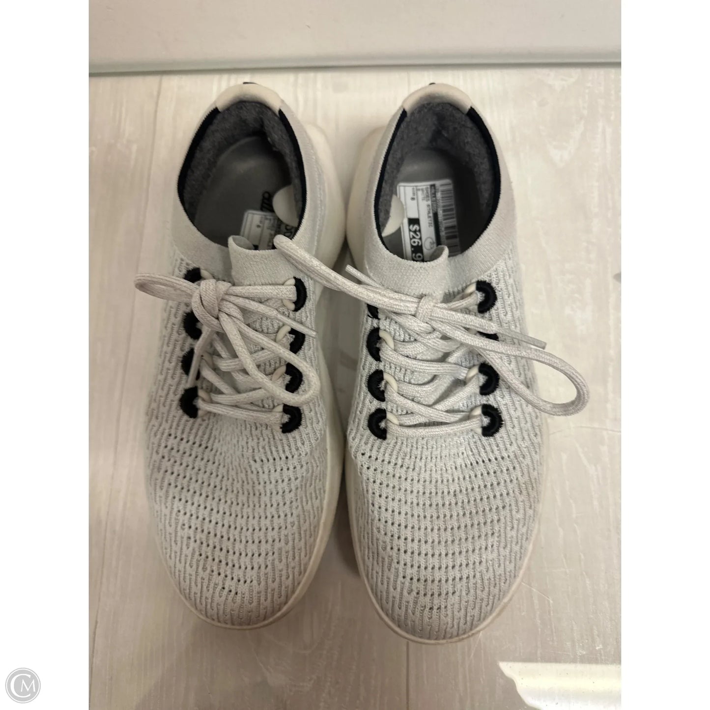 Shoes Athletic By Allbirds In White, Size: 8