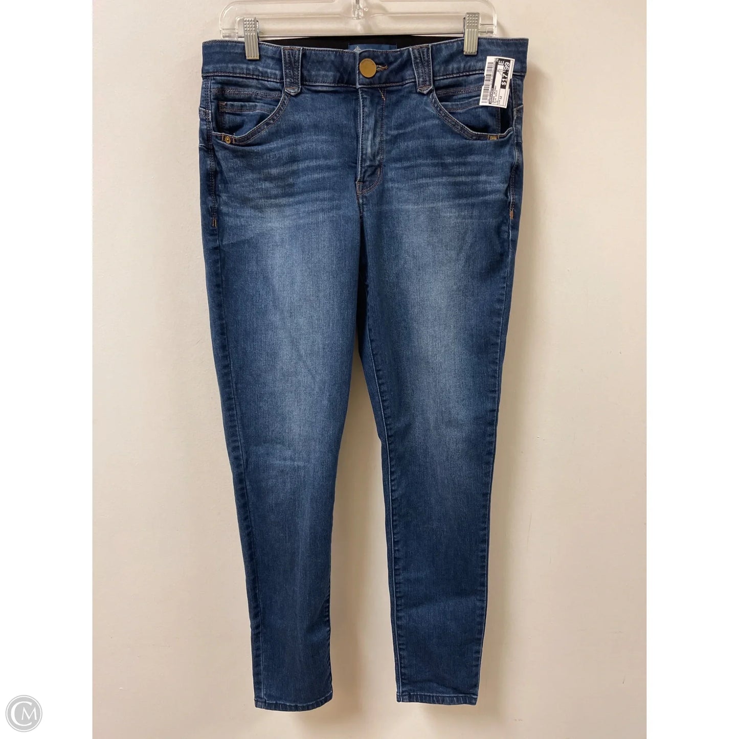Jeans Skinny By Democracy In Blue Denim, Size: 12