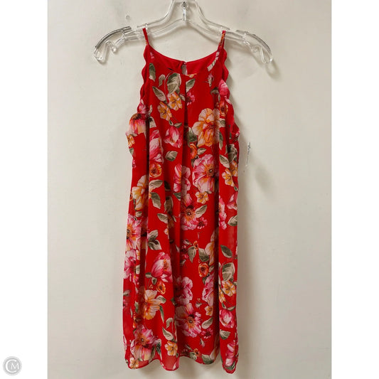 Dress Casual Short By A Byer In Red, Size: S