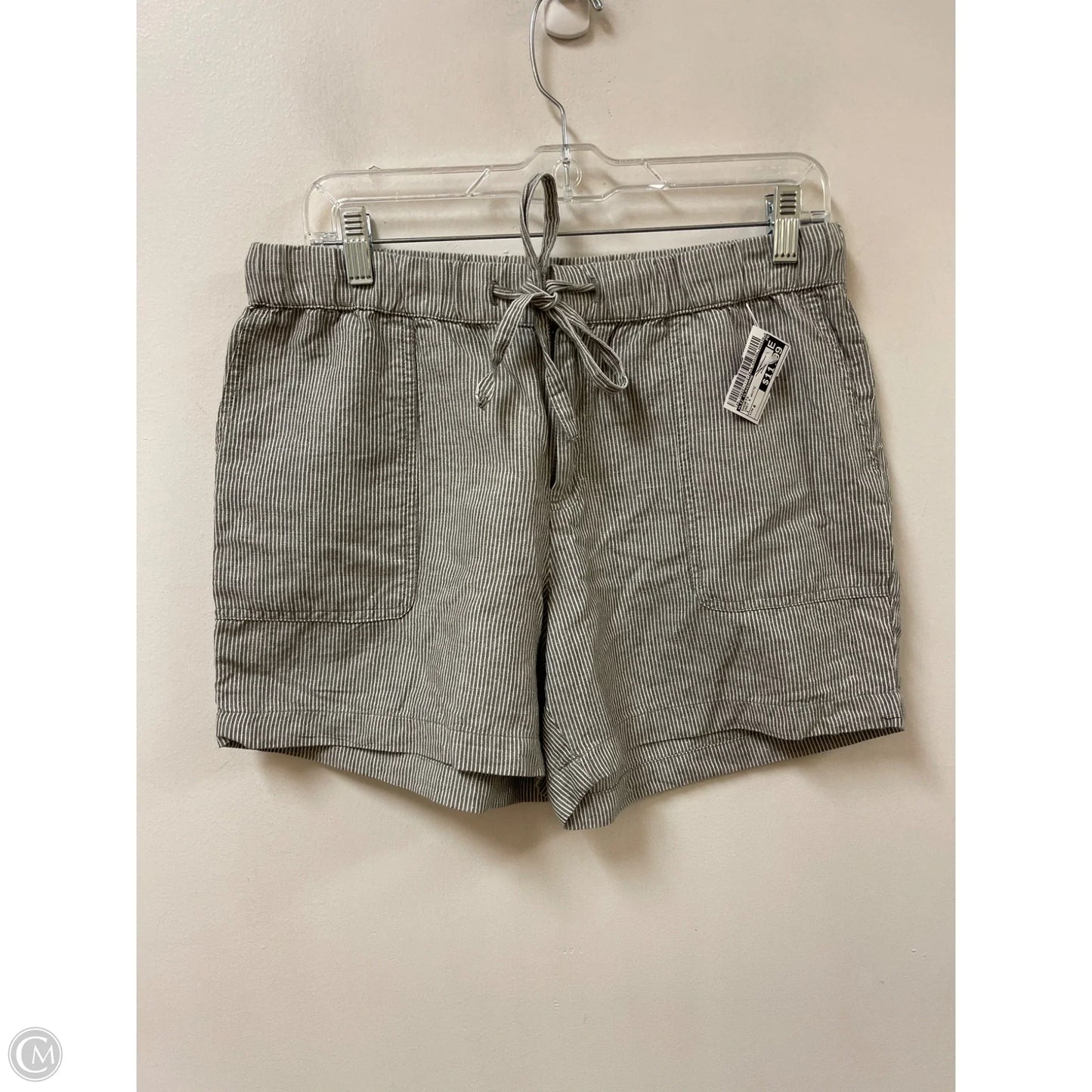 Shorts By Liz Claiborne In Grey & White, Size: 4