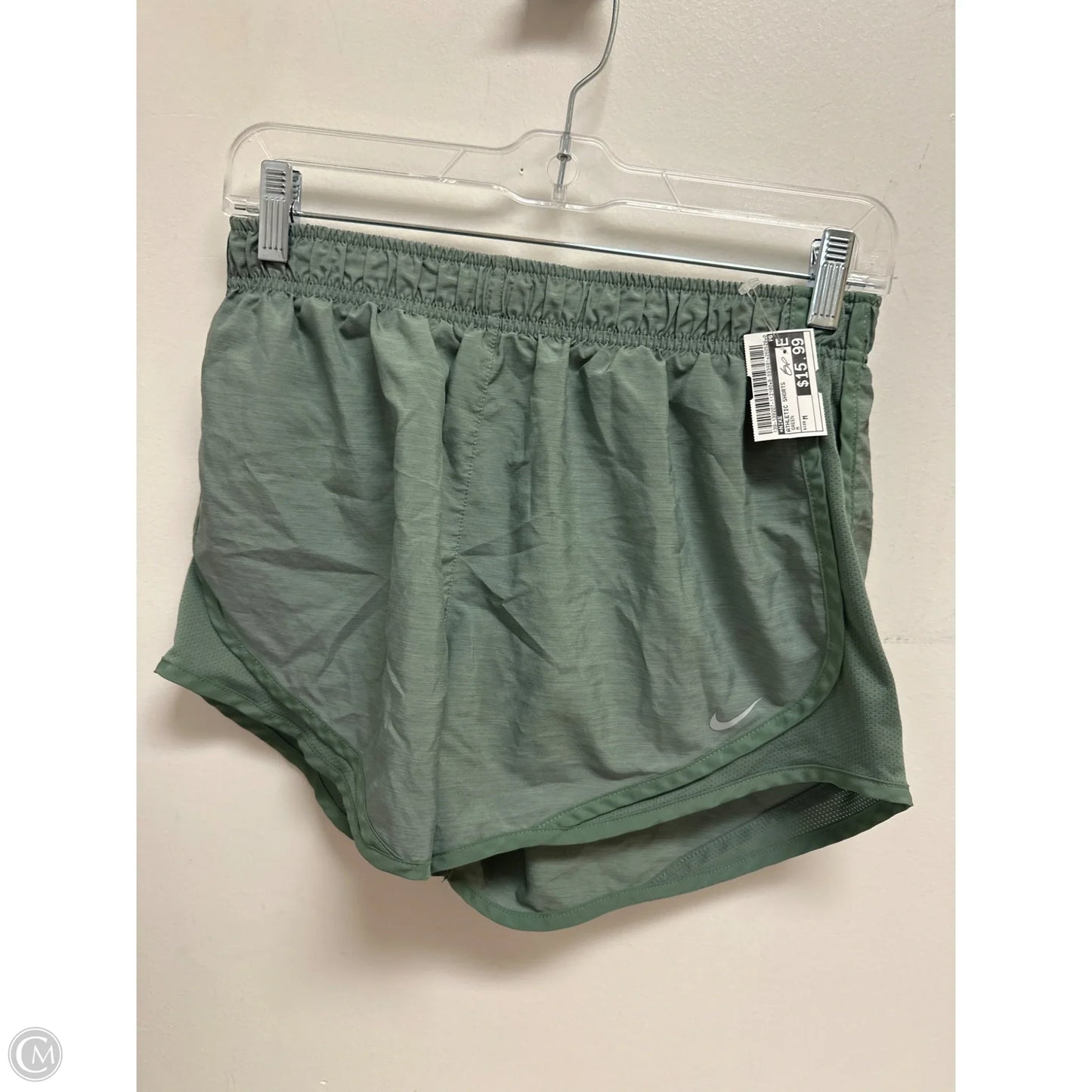 Athletic Shorts By Nike In Green, Size: M