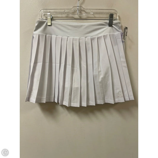 Athletic Skort By Albion In White, Size: M