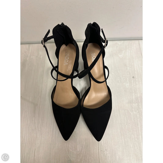 Shoes Heels Block By Clothes Mentor In Black, Size: 9
