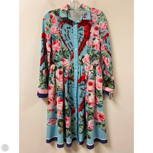 Dress Casual Short By Clothes Mentor In Floral Print, Size: S