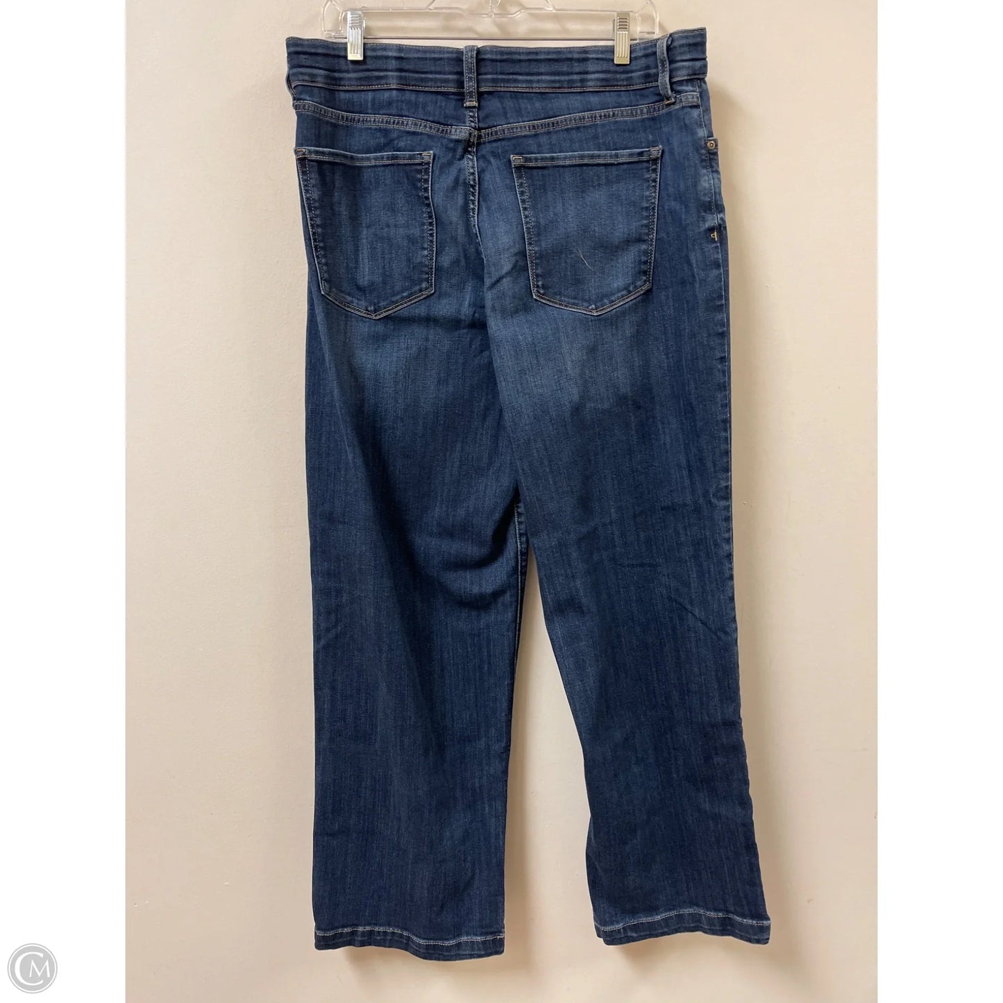 Jeans Wide Leg By St Johns Bay In Blue Denim, Size: 14