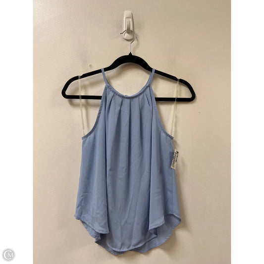 Top Sleeveless By Alya In Blue, Size: Xs