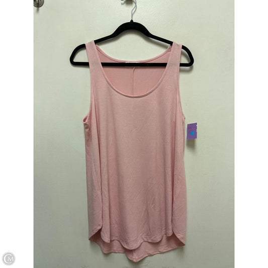 Tank Top By Zenana In Pink, Size: Xl
