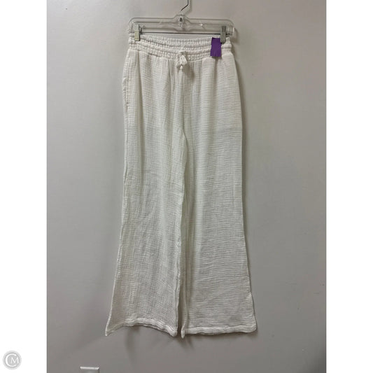 Pants Wide Leg By Ocean Drive In White, Size: 12