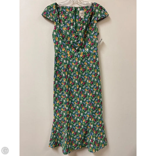 Dress Casual Maxi By Maeve In Green, Size: Xs