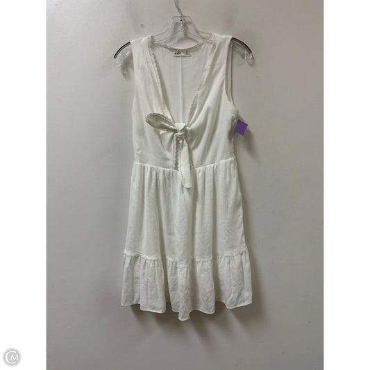 Dress Casual Short By Elodie In White, Size: M