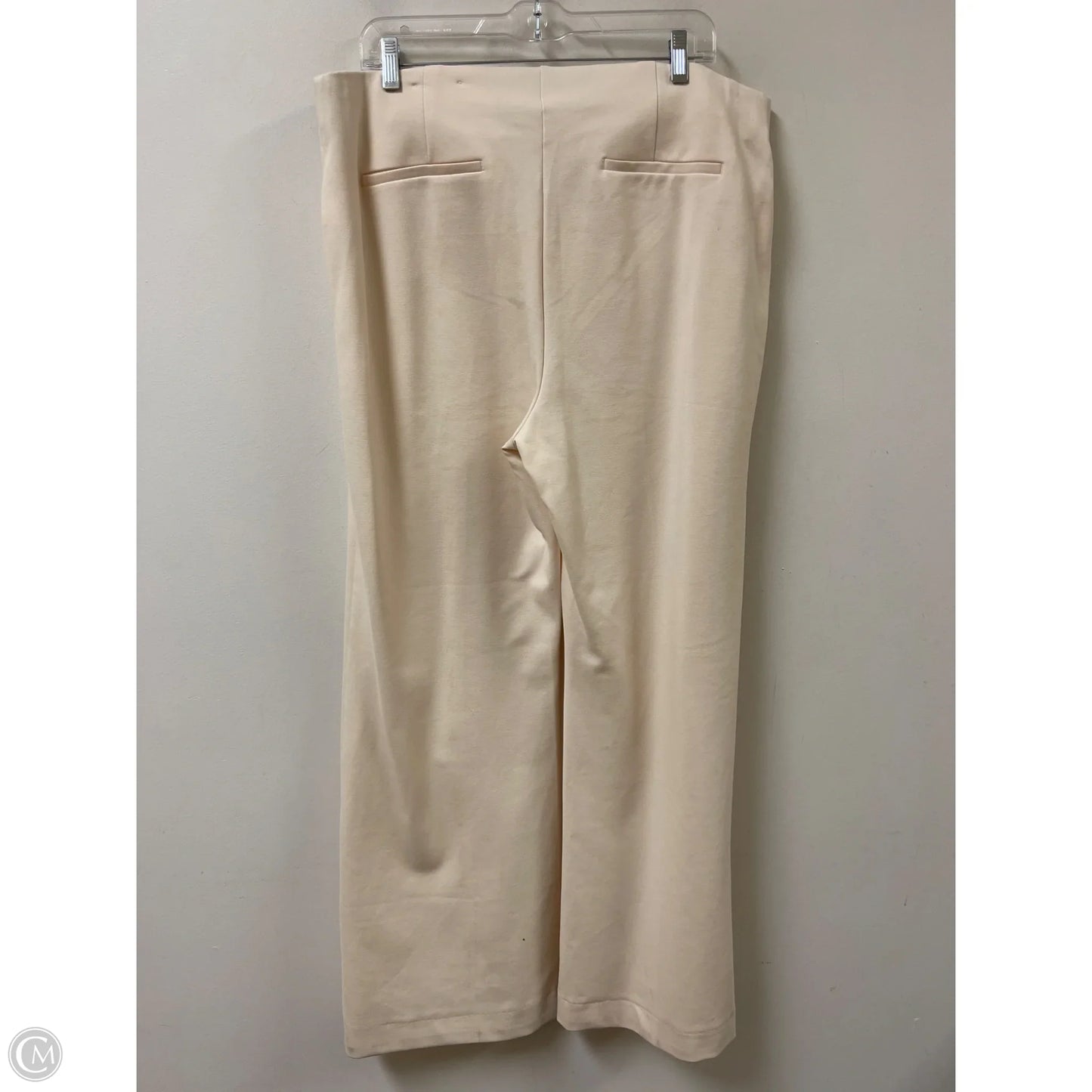 Pants Wide Leg By Chicos In Cream, Size: 16