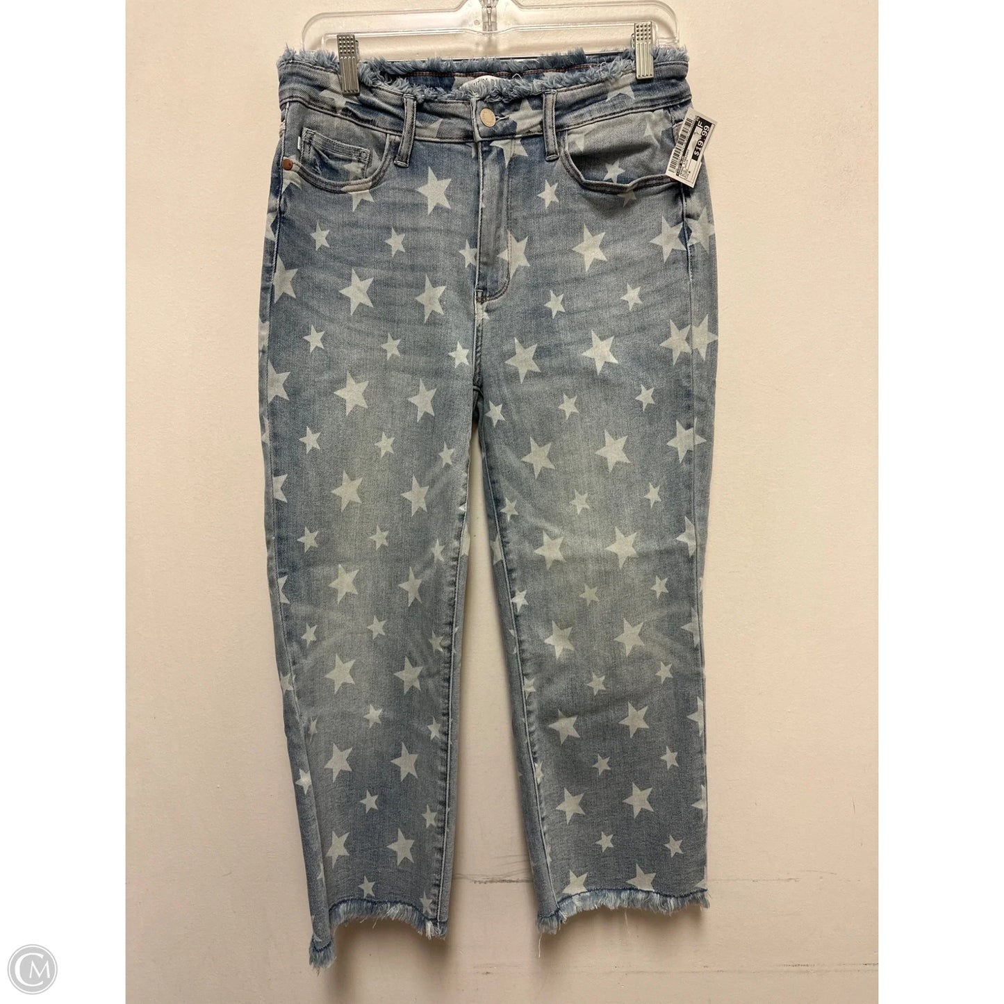 Jeans Straight By Judy Blue In Blue Denim, Size: 8