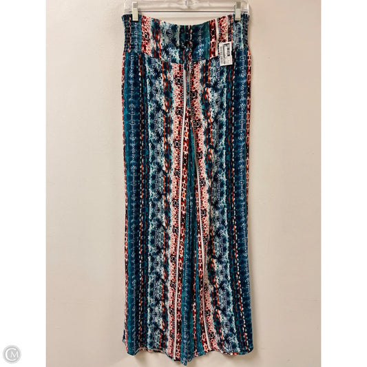 Pants Wide Leg By C Wonder In Blue & Orange, Size: 4