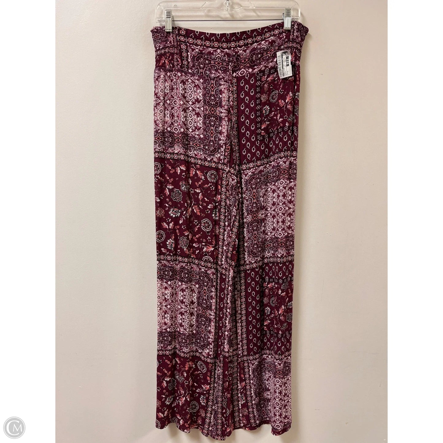 Pants Wide Leg By C Wonder In Purple, Size: 8