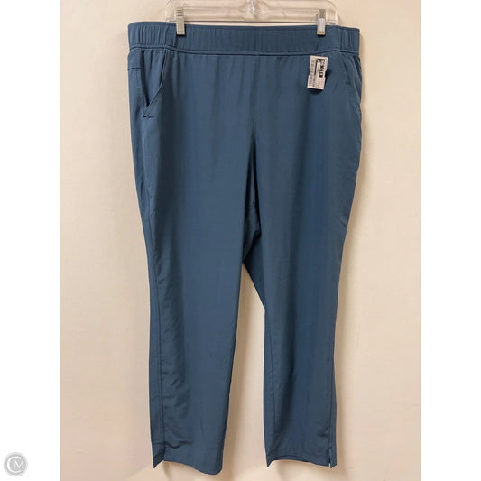 Athletic Pants By Eddie Bauer In Blue, Size: Xl