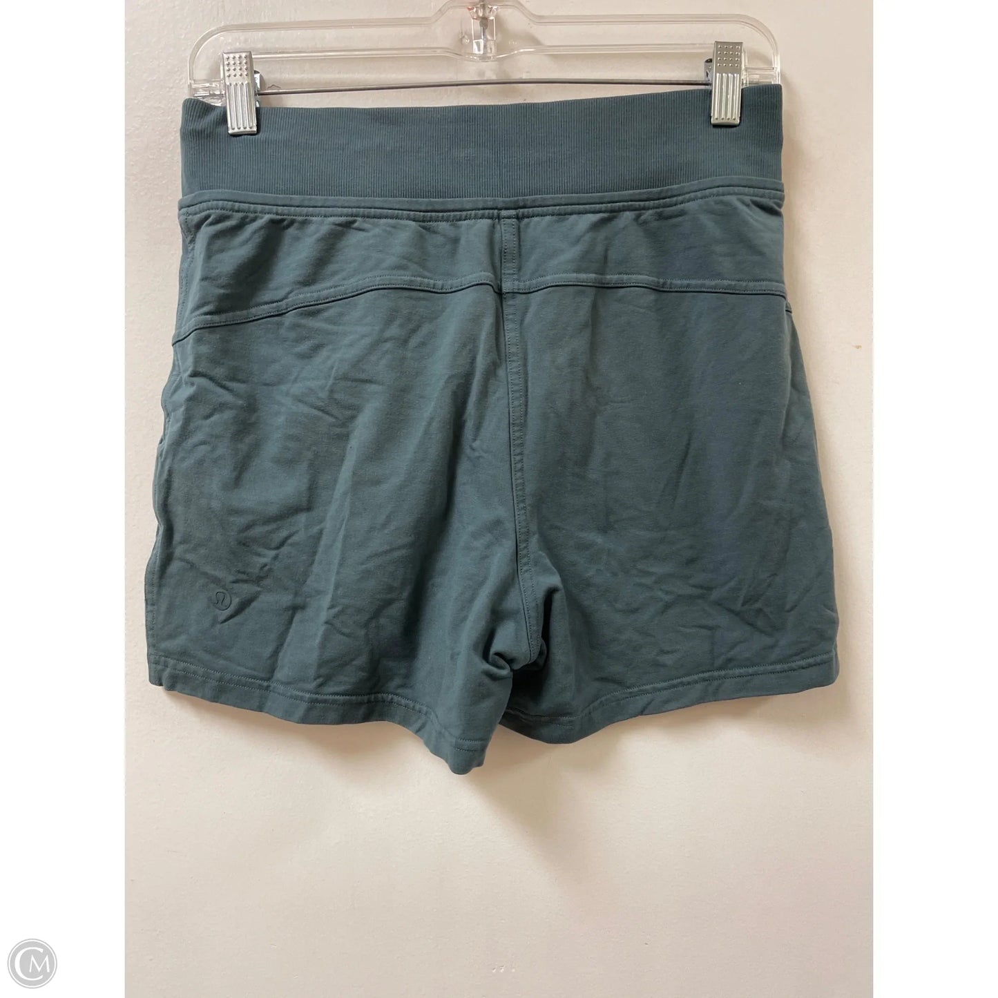 Athletic Shorts By Lululemon In Green, Size: S