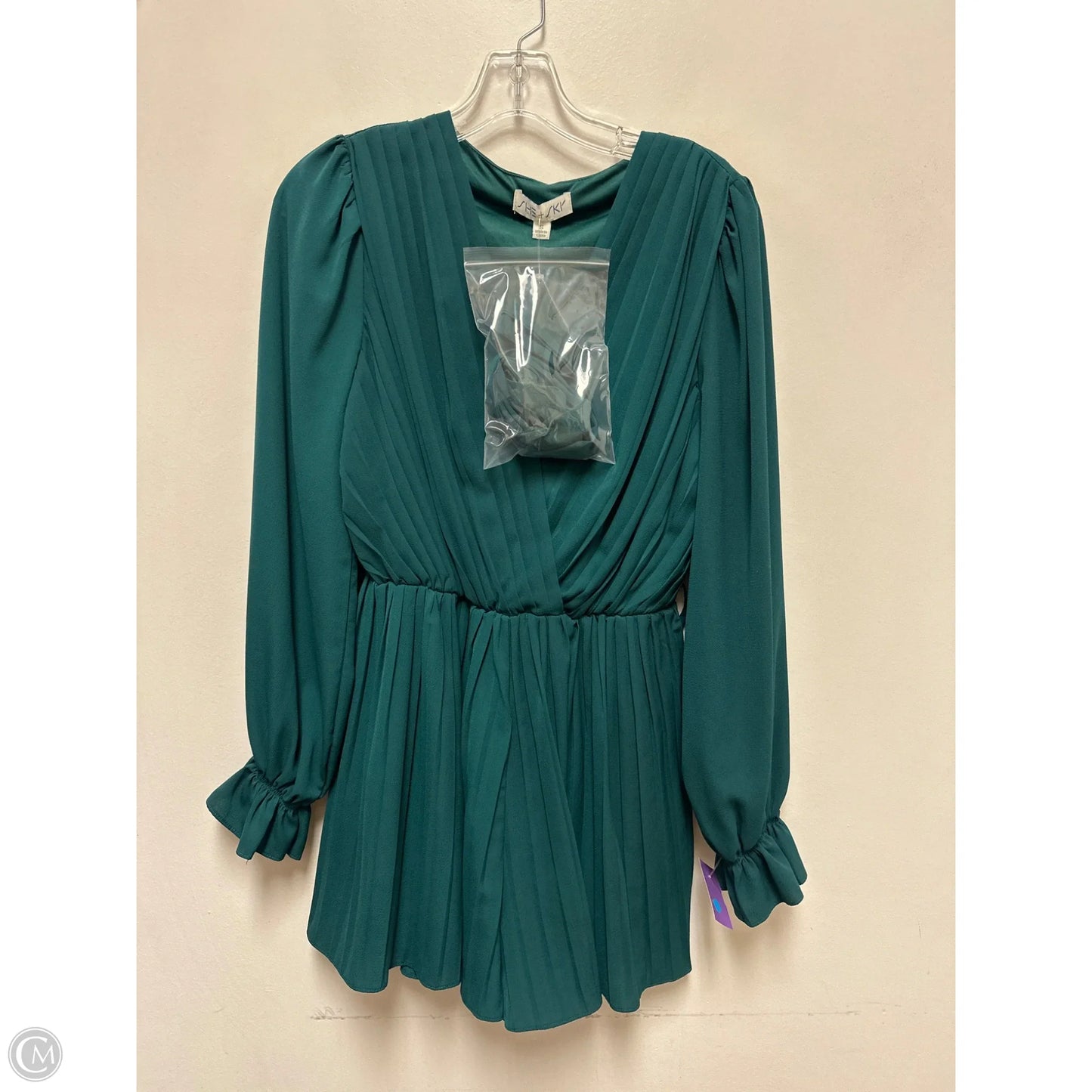Romper By She + Sky In Green, Size: S