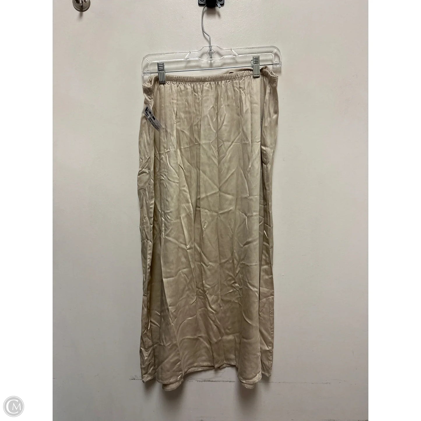 Skirt Maxi By Time And Tru In Cream, Size: 12