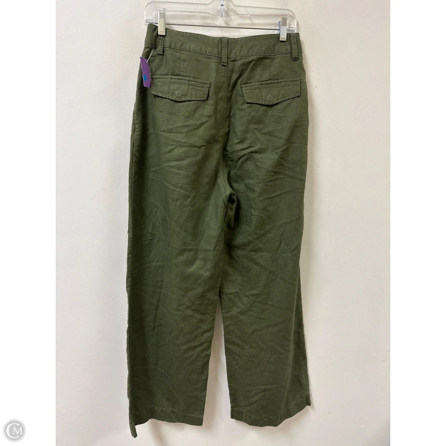 Pants Linen By Gap In Green, Size: 6