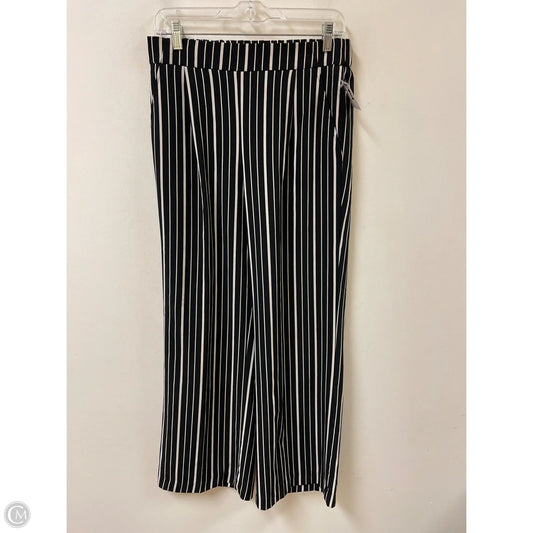 Pants Wide Leg By Counterparts In Black & White, Size: 4