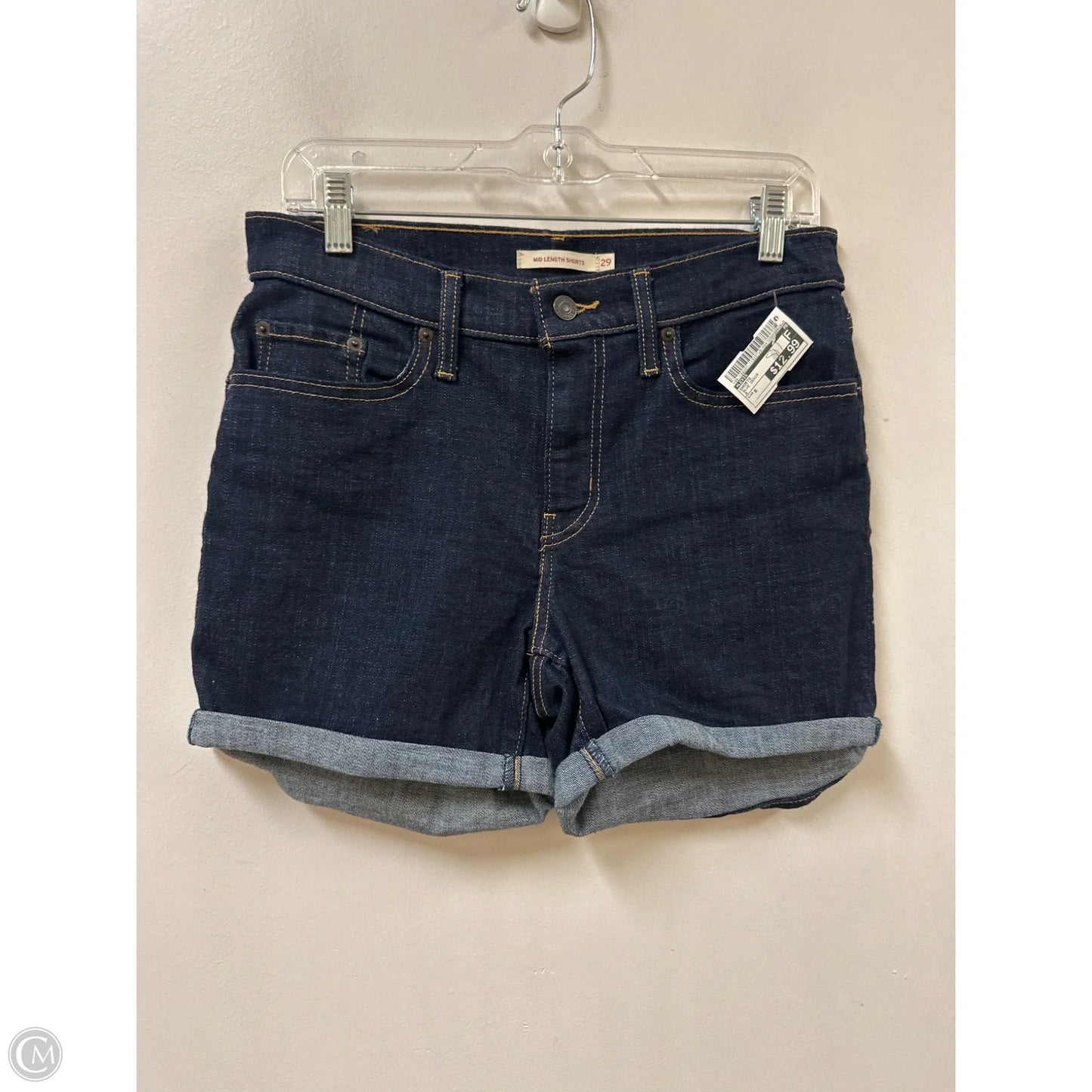 Shorts By Levis In Blue Denim, Size: 8