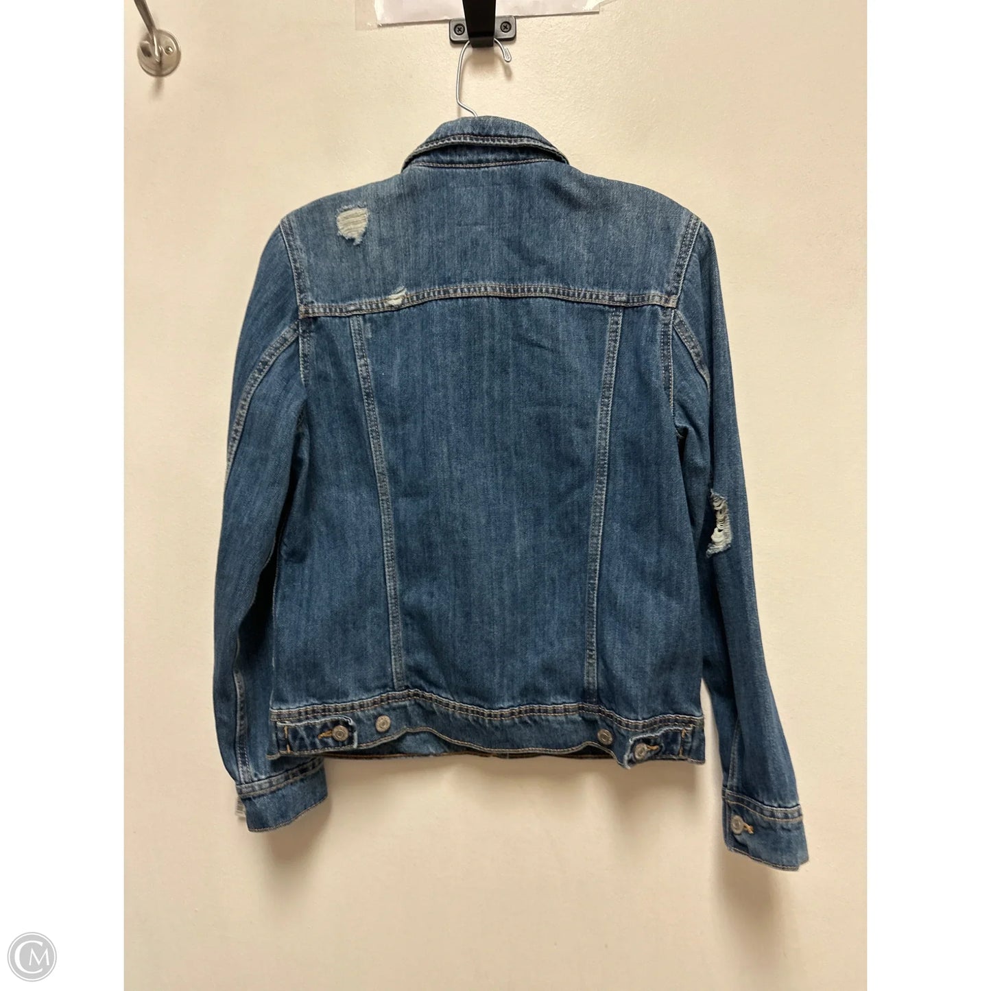 Jacket Denim By Old Navy In Blue Denim, Size: M