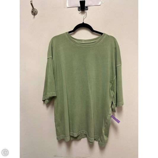 Top Short Sleeve By We The Free In Green, Size: L