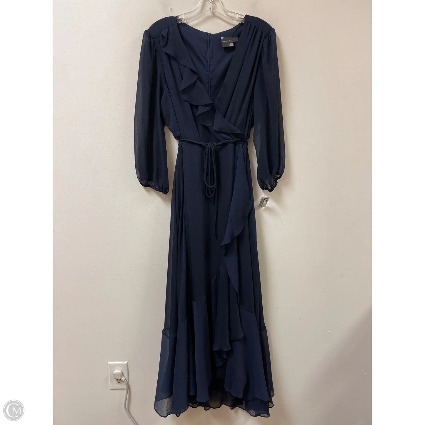 Dress Casual Maxi By Clothes Mentor In Navy, Size: Xl