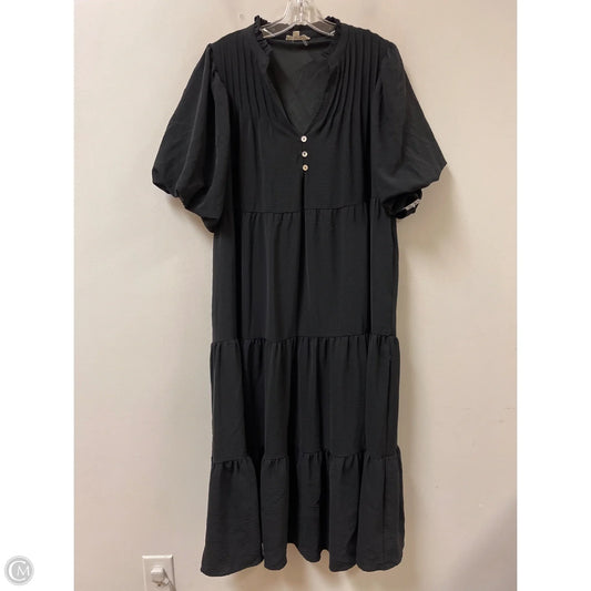 Dress Casual Maxi By Entro In Black, Size: M