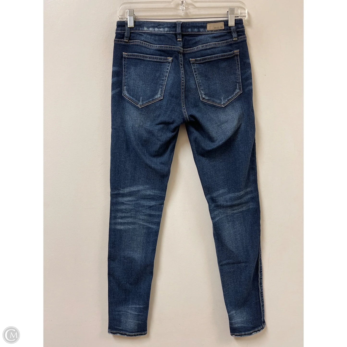 Jeans Skinny By Miss Me In Blue Denim, Size: 2