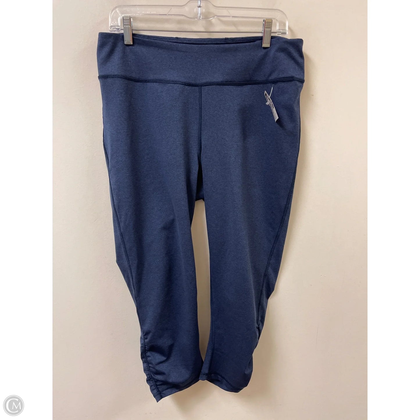 Athletic Leggings By Gaiam In Blue, Size: Xl