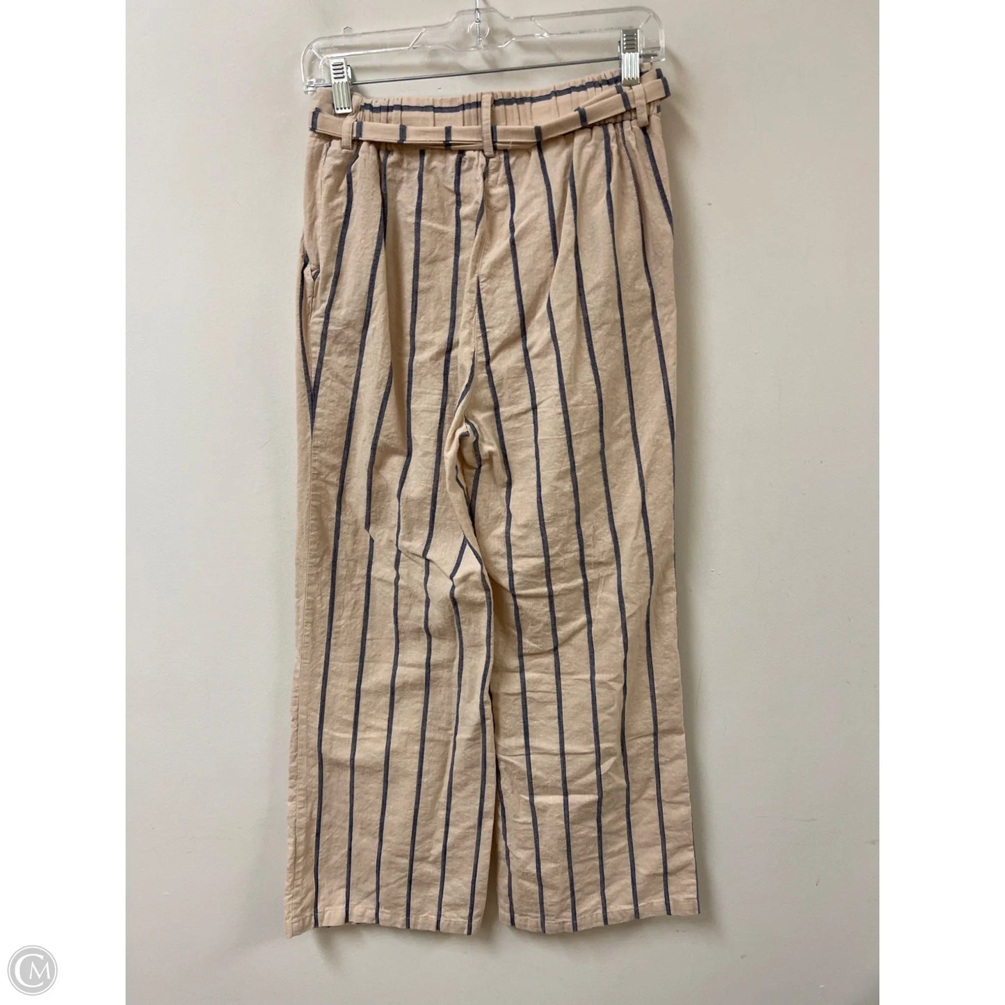 Pants Wide Leg By Altard State In Blue & Cream, Size: 4