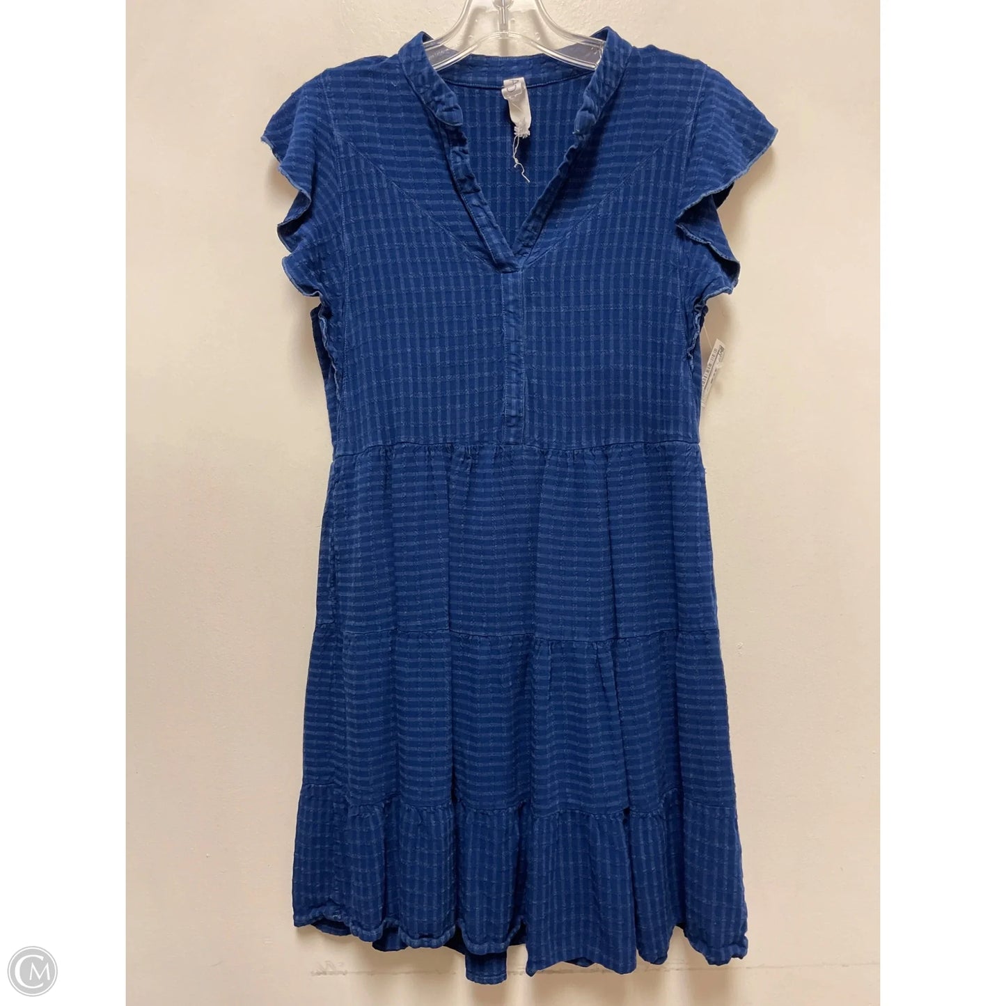 Dress Casual Short By Amadi In Blue, Size: S