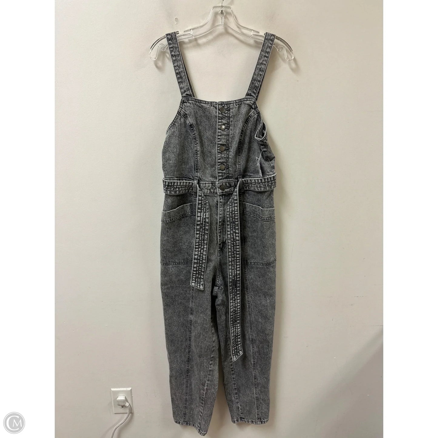 Jumpsuit By Universal Thread In Grey Denim, Size: 8