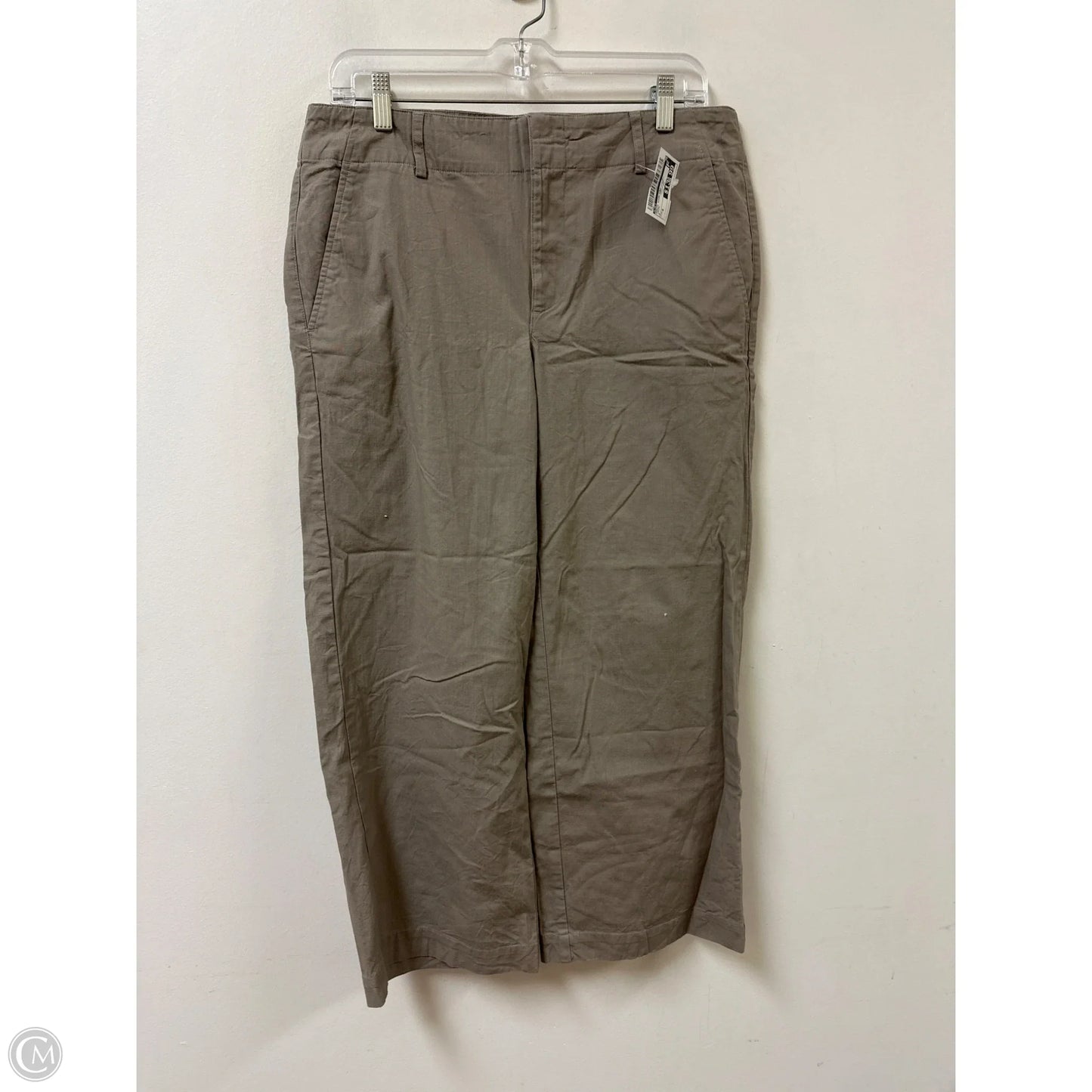 Pants Wide Leg By Loft In Taupe, Size: 8