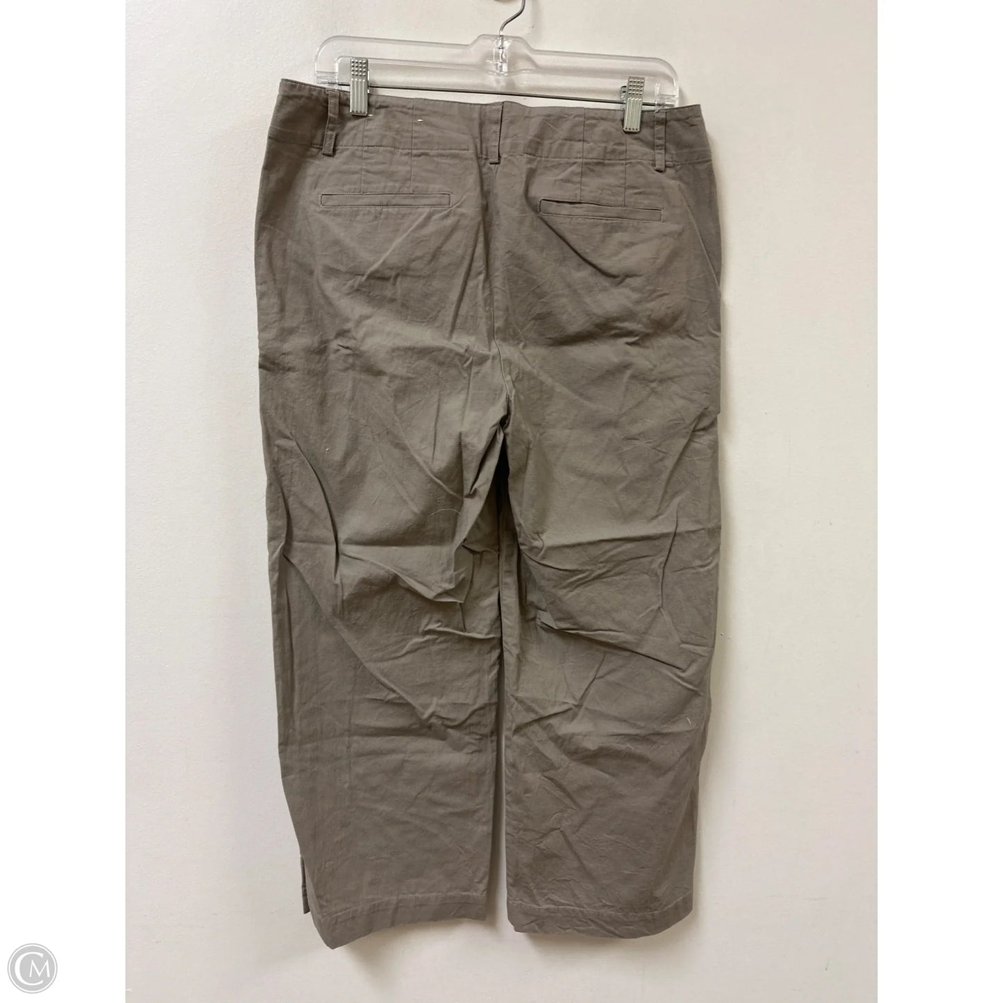 Pants Wide Leg By Loft In Taupe, Size: 8