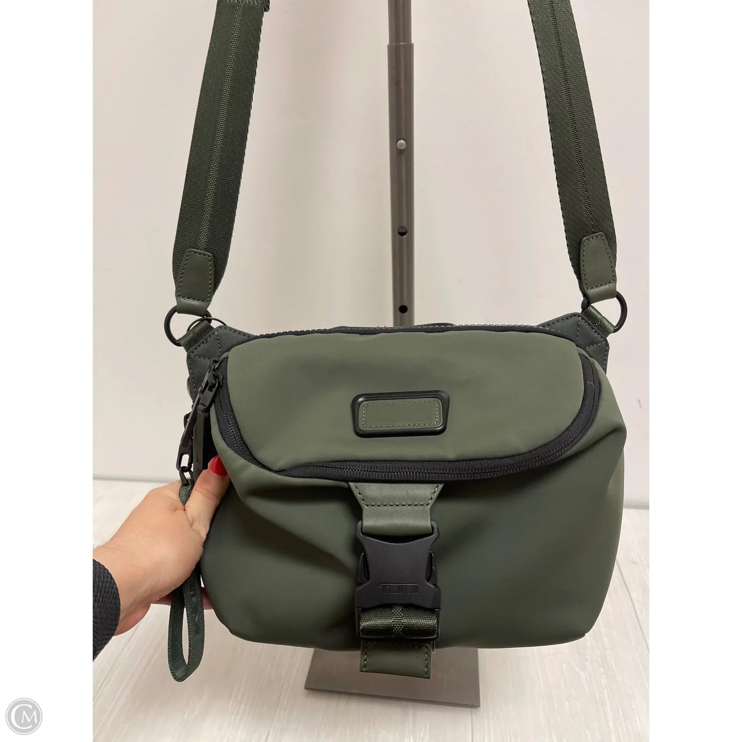 Crossbody Designer By Tumi, Size: Medium