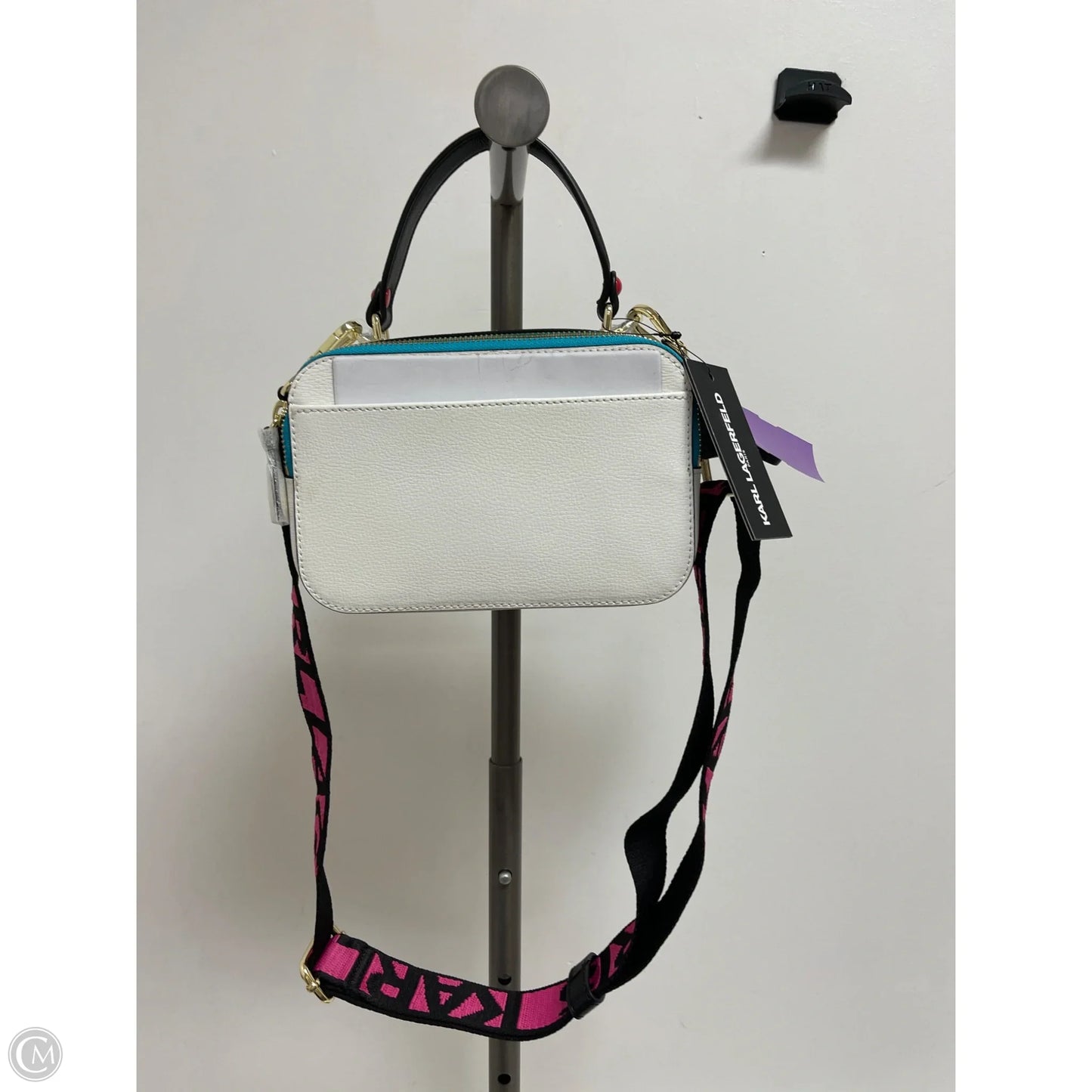 Crossbody Designer By Karl Lagerfeld, Size: Small