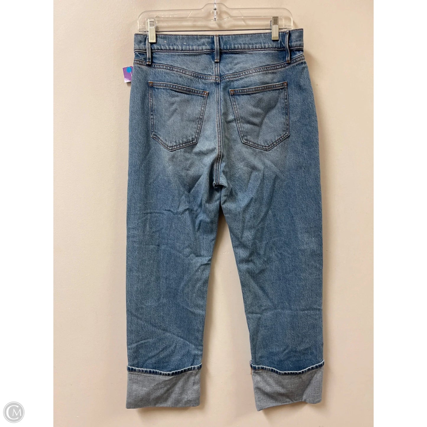 Jeans Cropped By Ann Taylor In Blue Denim, Size: 4