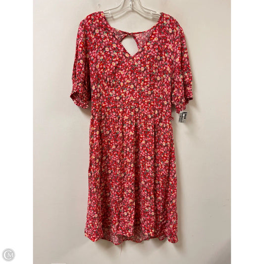 Dress Casual Short By Luxology In Red, Size: Xl