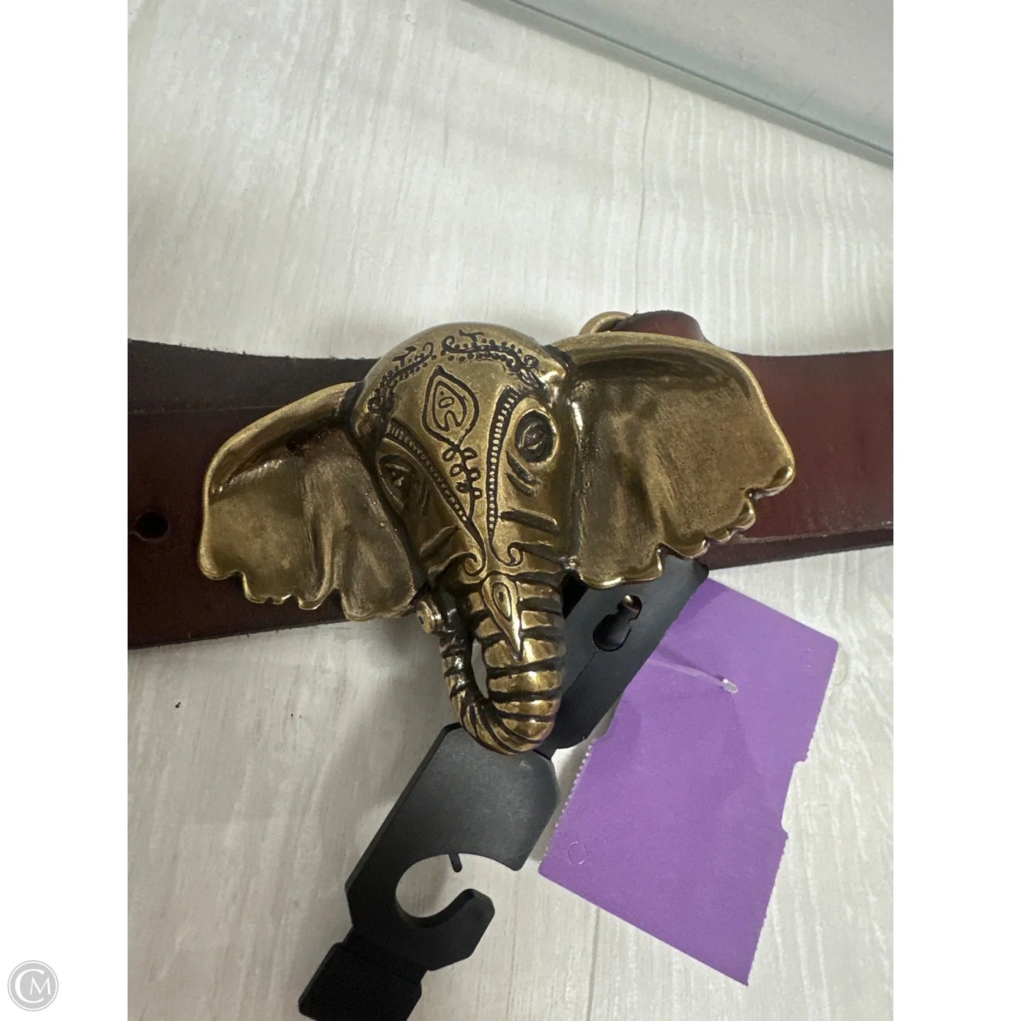 Belt Leather By Clothes Mentor, Size: Medium