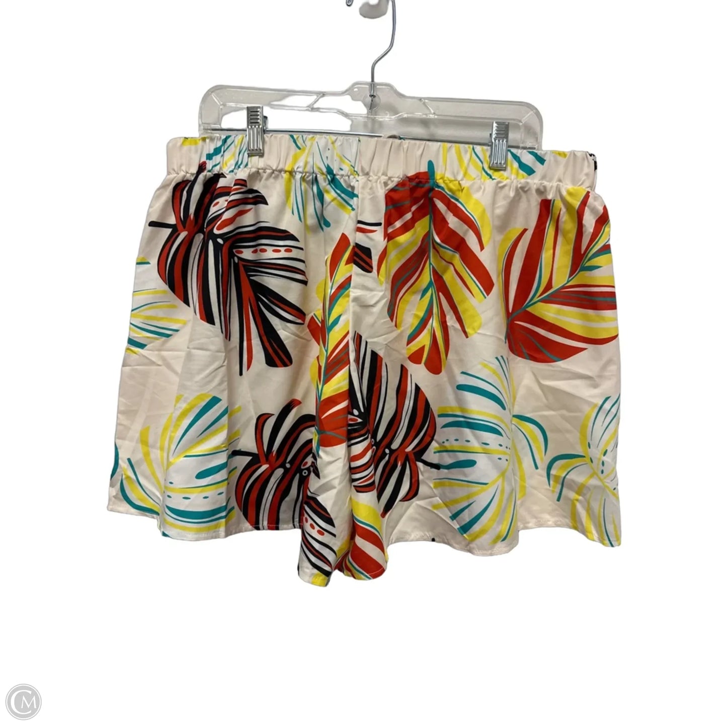 Shorts By Clothes Mentor In Tropical Print, Size: 20