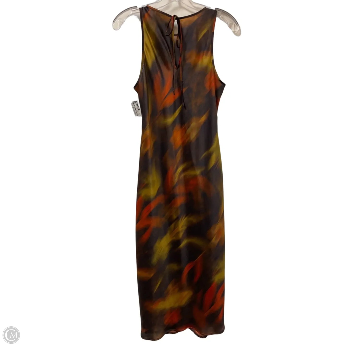 Dress Casual Maxi By Gianni Bini In Brown & Orange, Size: M